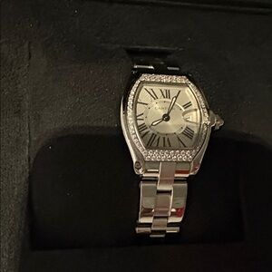 Cartier ladies Roadster watch with Diamonds